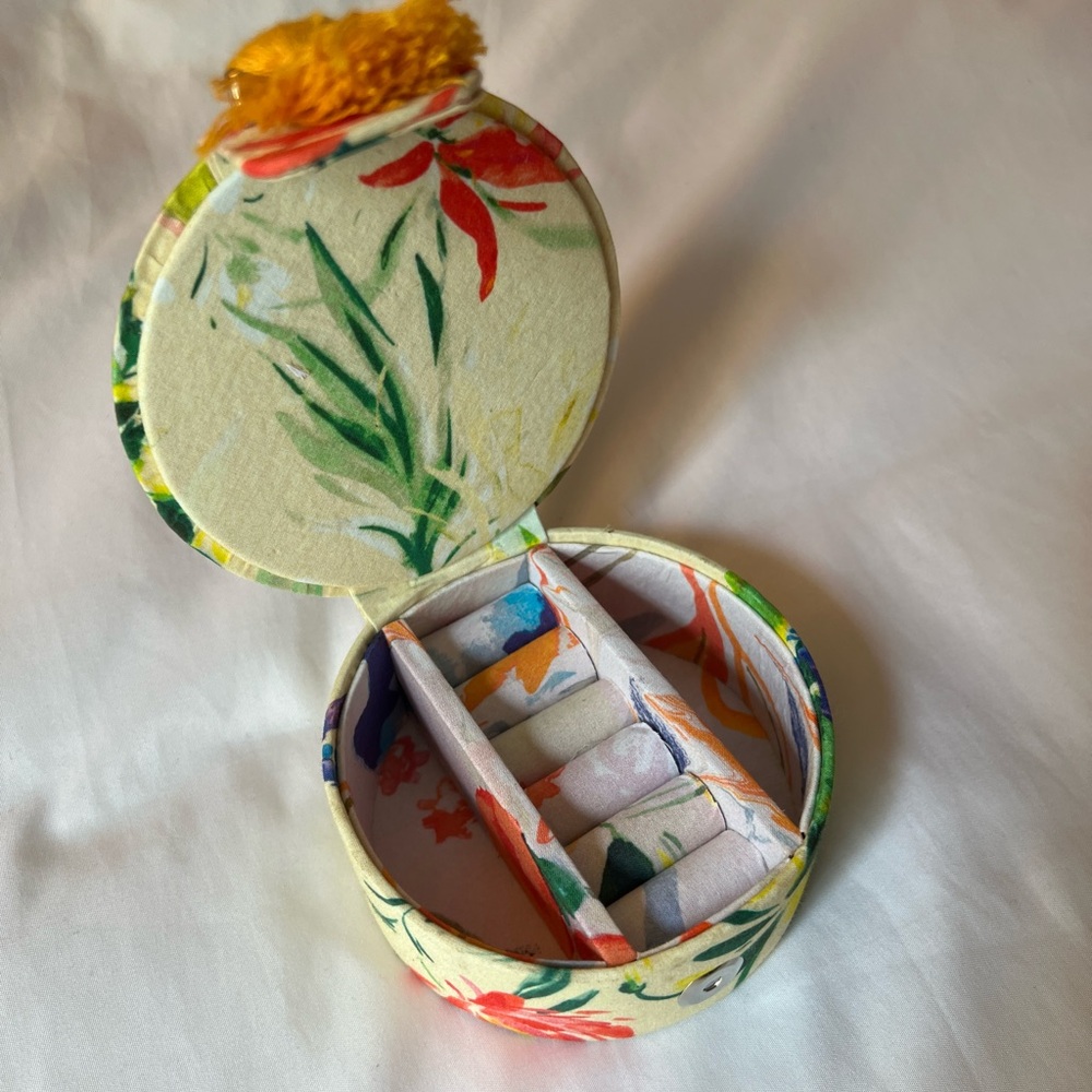 Anthropologie Travel Jewelry Box